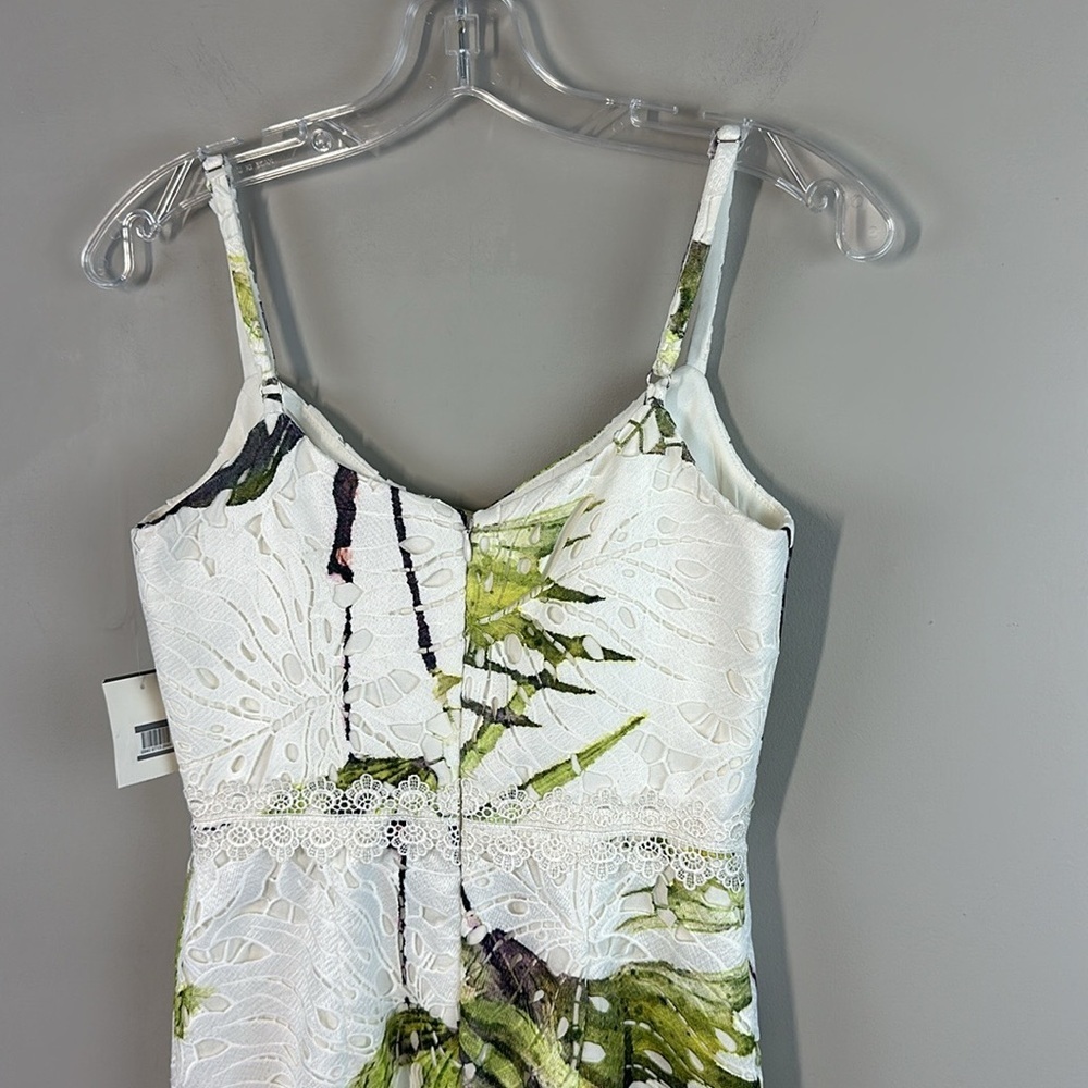 NWT Dress The Population Alea Tropical Print Lace Dress Size XS - Picture 12 of 16
